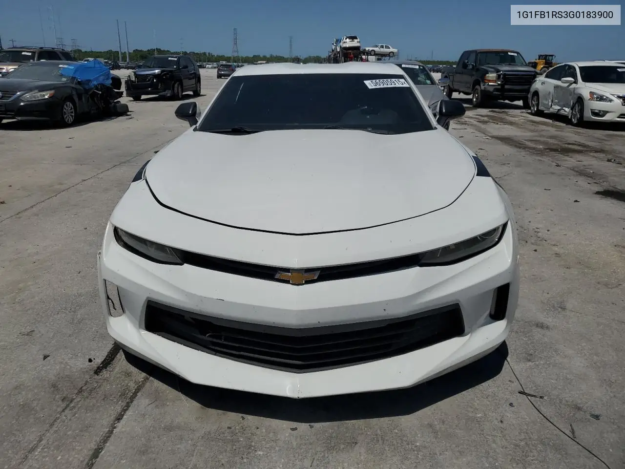 2016 Chevrolet Camaro Lt VIN: 1G1FB1RS3G0183900 Lot: 56905915