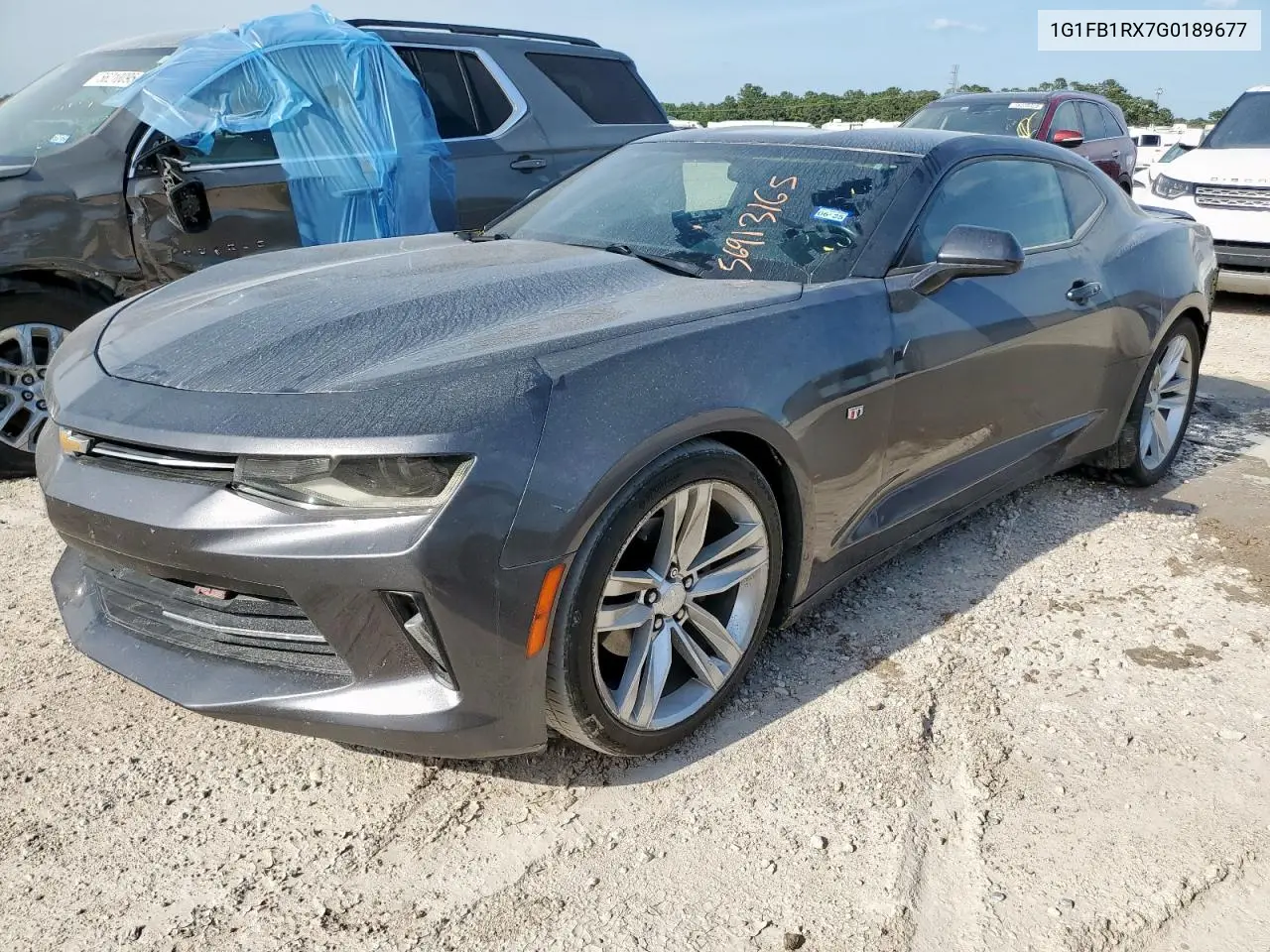 2016 Chevrolet Camaro Lt VIN: 1G1FB1RX7G0189677 Lot: 56913165