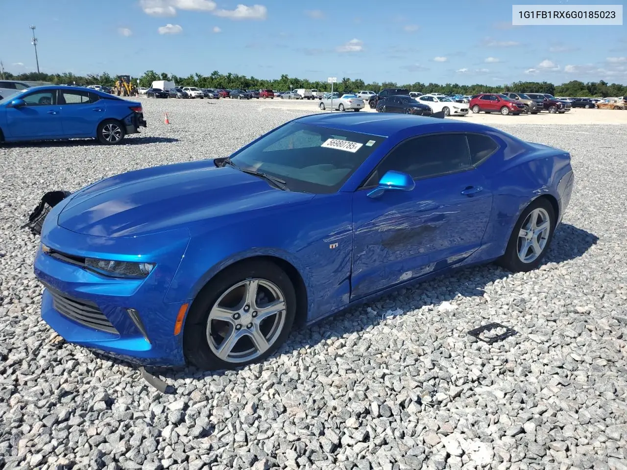 2016 Chevrolet Camaro Lt VIN: 1G1FB1RX6G0185023 Lot: 56980785