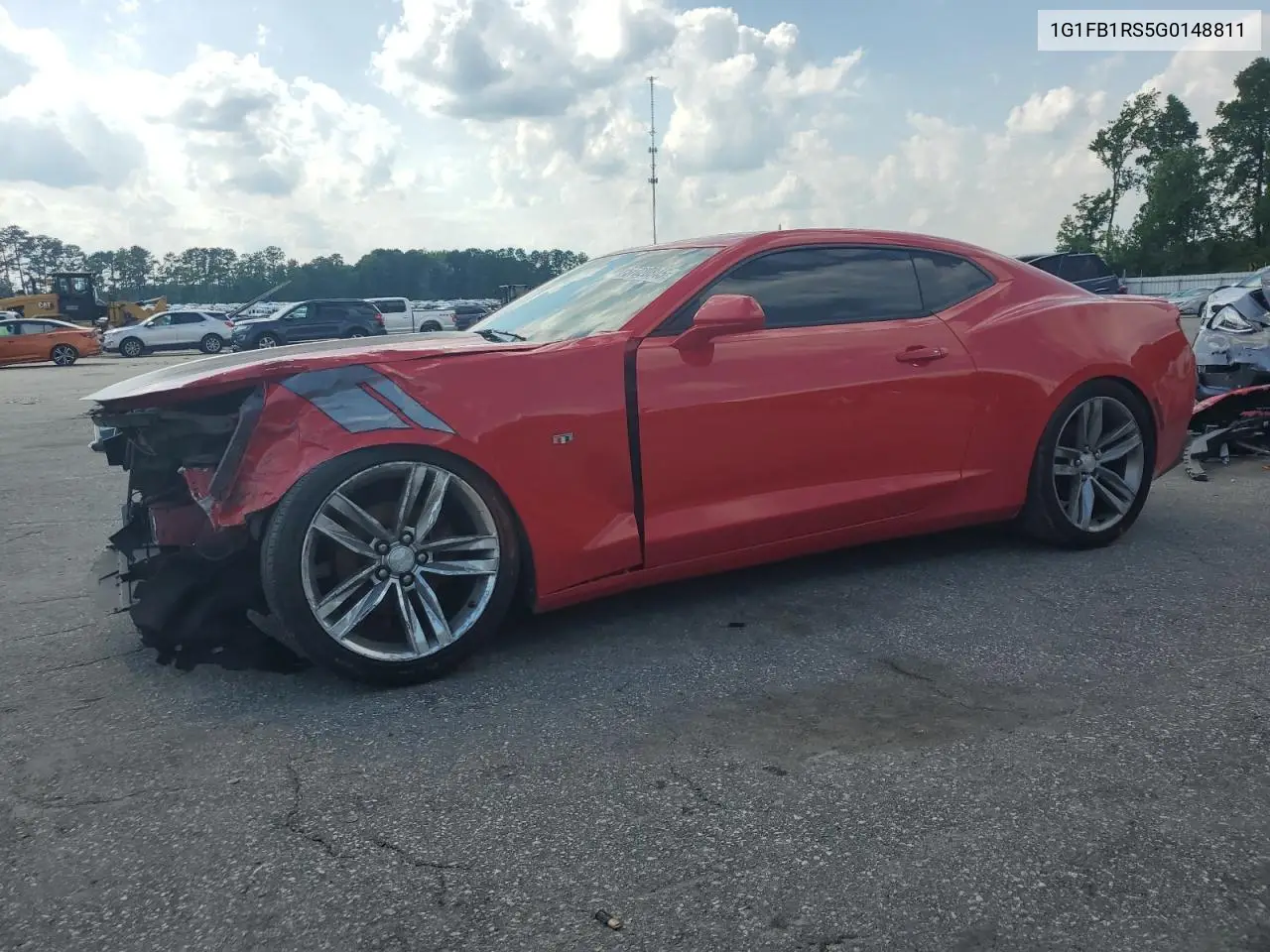 2016 Chevrolet Camaro Lt VIN: 1G1FB1RS5G0148811 Lot: 57020845