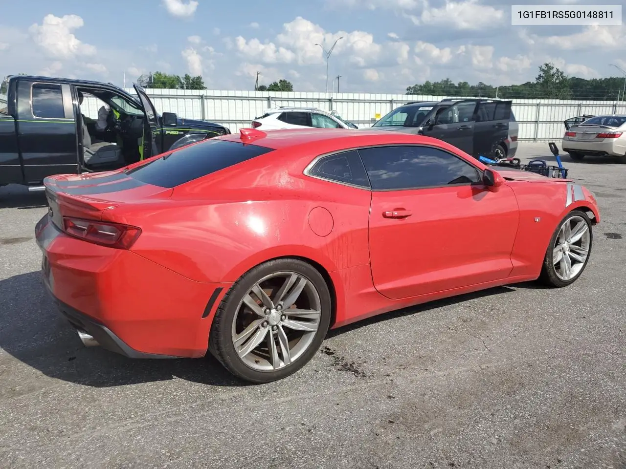 2016 Chevrolet Camaro Lt VIN: 1G1FB1RS5G0148811 Lot: 57020845
