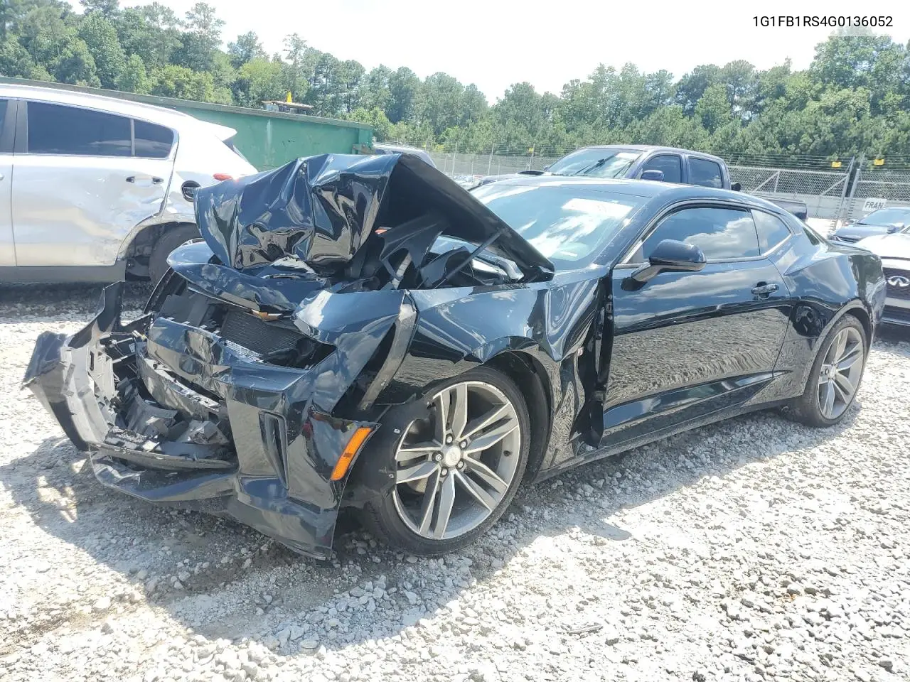 2016 Chevrolet Camaro Lt VIN: 1G1FB1RS4G0136052 Lot: 63118685