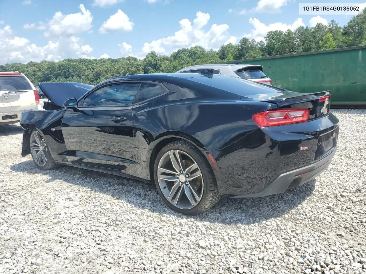 2016 Chevrolet Camaro Lt VIN: 1G1FB1RS4G0136052 Lot: 63118685