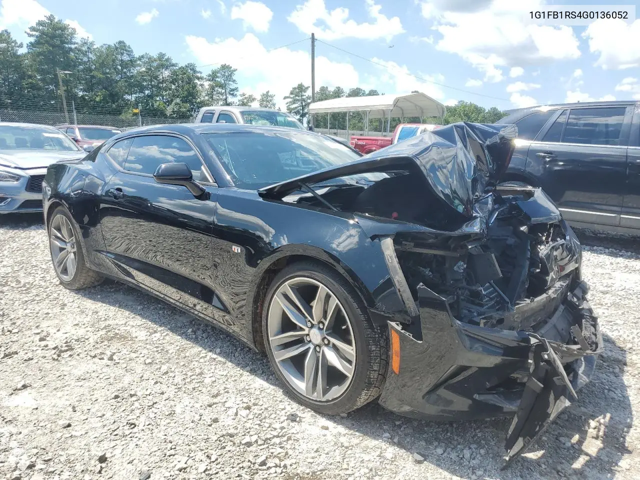 2016 Chevrolet Camaro Lt VIN: 1G1FB1RS4G0136052 Lot: 63118685
