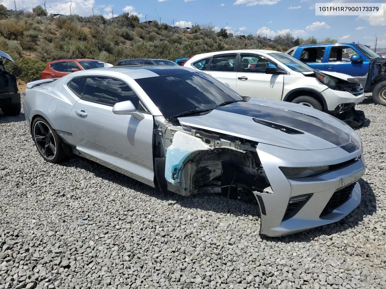 2016 Chevrolet Camaro Ss VIN: 1G1FH1R79G0173379 Lot: 63408935