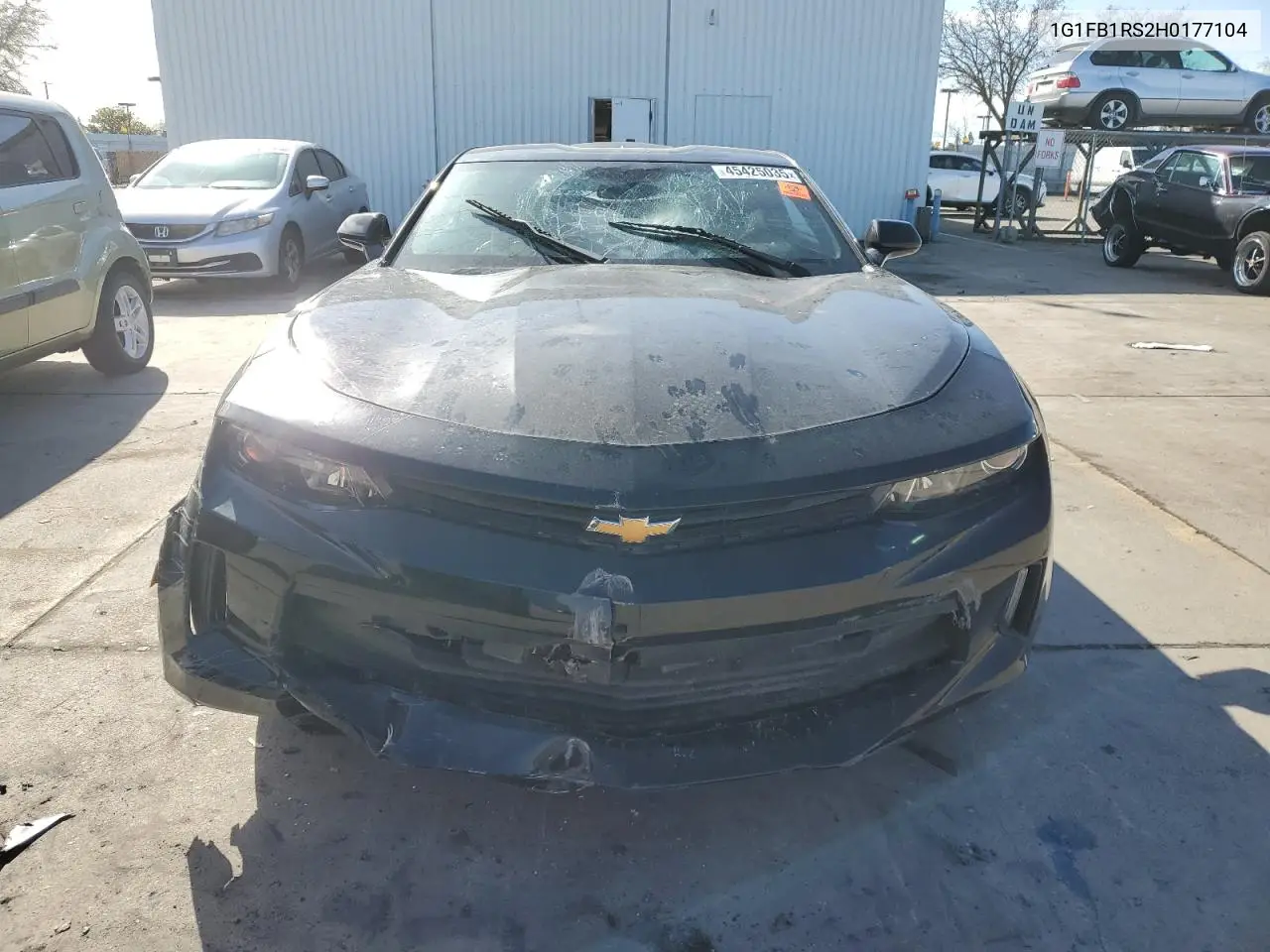 2017 Chevrolet Camaro Lt VIN: 1G1FB1RS2H0177104 Lot: 45425035