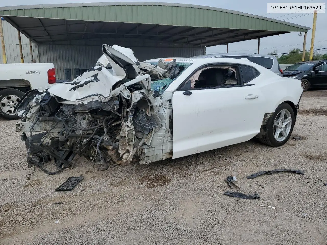 2017 Chevrolet Camaro Lt VIN: 1G1FB1RS1H0163520 Lot: 49592935
