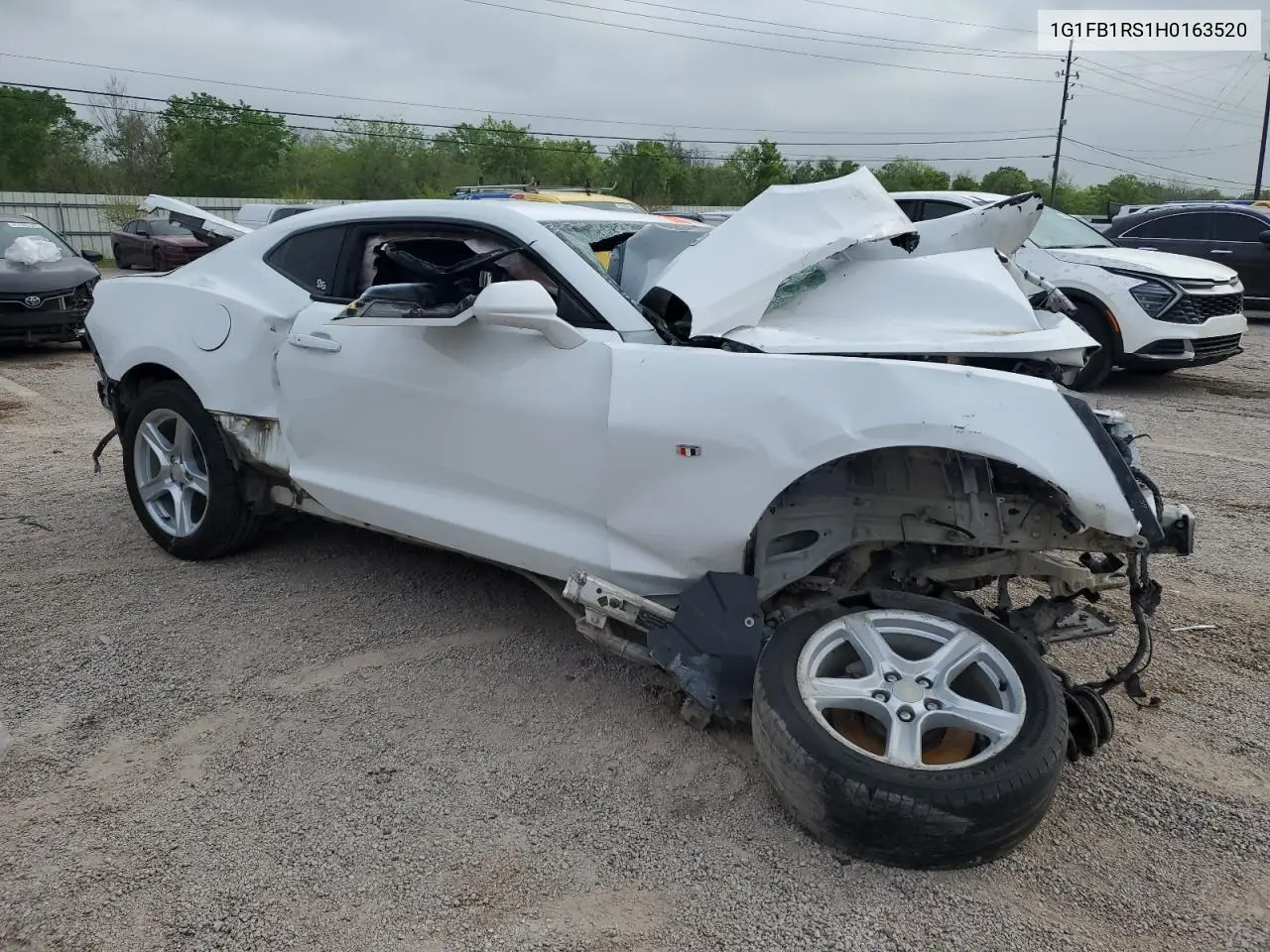 2017 Chevrolet Camaro Lt VIN: 1G1FB1RS1H0163520 Lot: 49592935