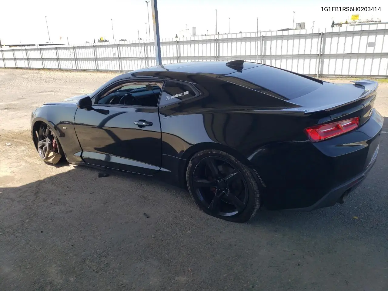 2017 Chevrolet Camaro Lt VIN: 1G1FB1RS6H0203414 Lot: 52602115