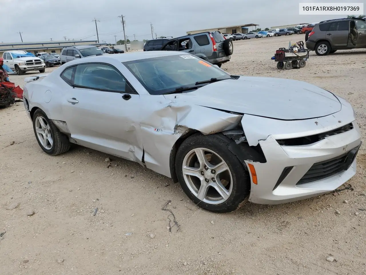 2017 Chevrolet Camaro Ls VIN: 1G1FA1RX8H0197369 Lot: 54100285