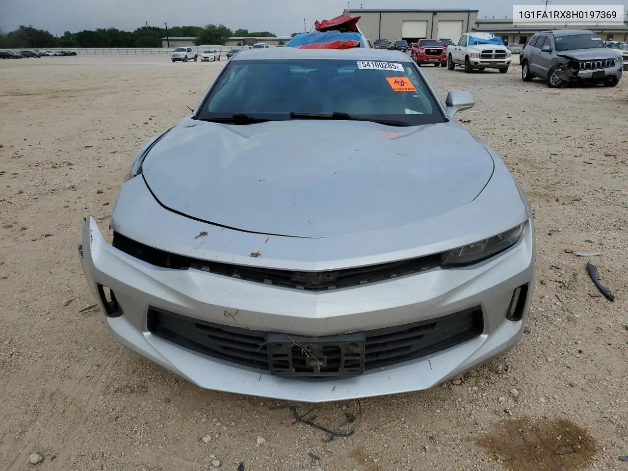 2017 Chevrolet Camaro Ls VIN: 1G1FA1RX8H0197369 Lot: 54100285