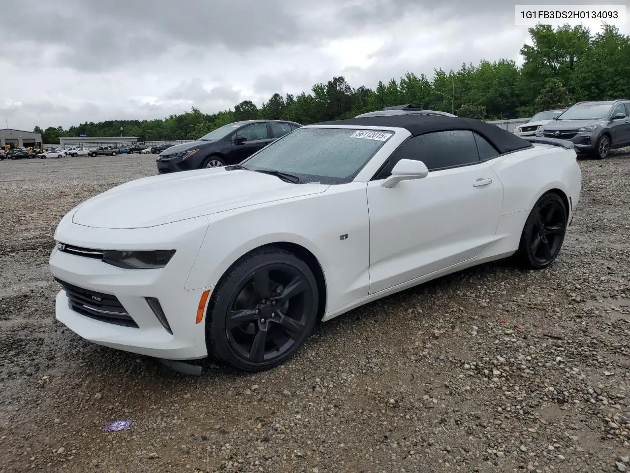2017 Chevrolet Camaro Lt VIN: 1G1FB3DS2H0134093 Lot: 56112015