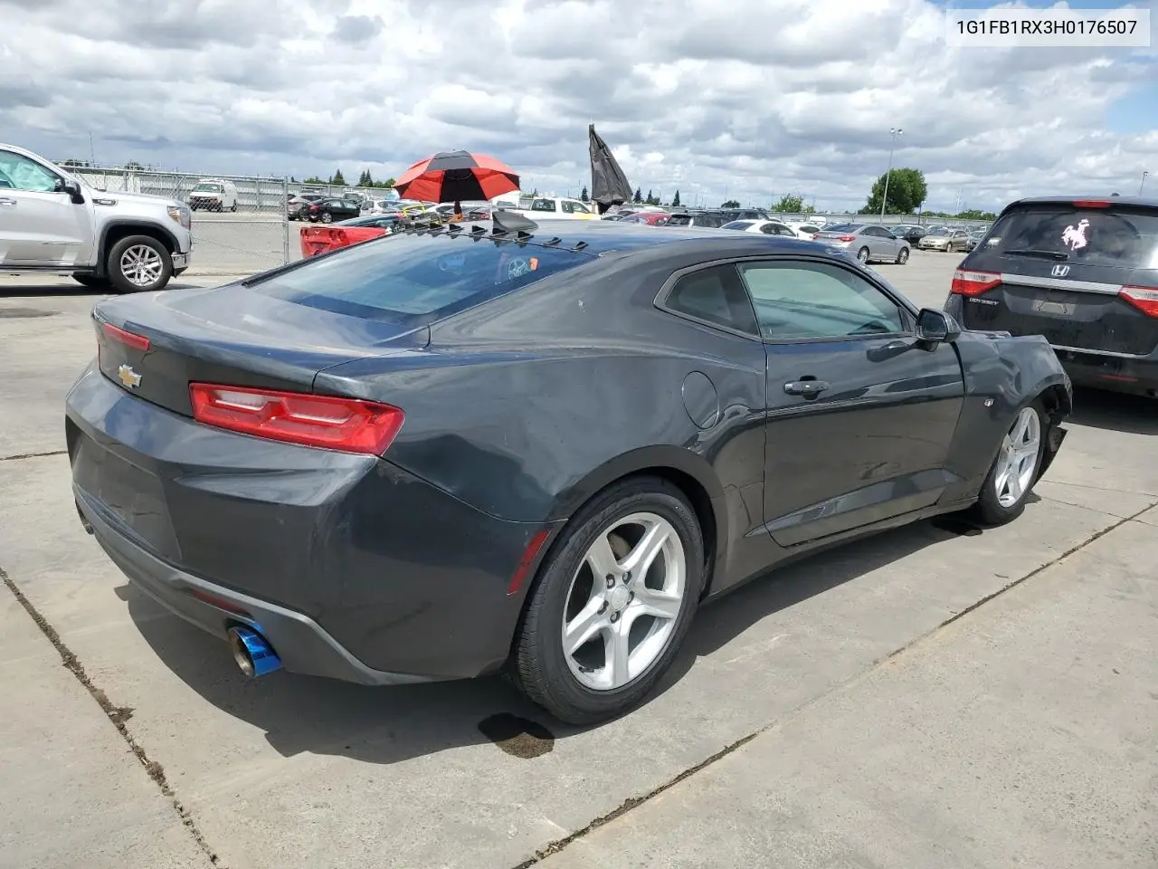 2017 Chevrolet Camaro Lt VIN: 1G1FB1RX3H0176507 Lot: 56200855