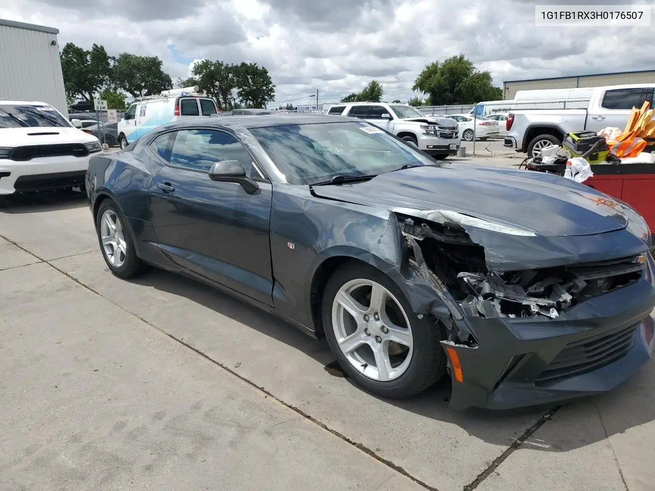 2017 Chevrolet Camaro Lt VIN: 1G1FB1RX3H0176507 Lot: 56200855