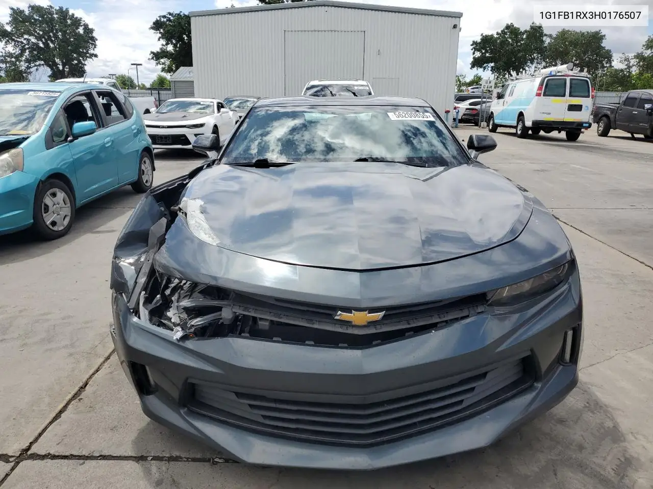 2017 Chevrolet Camaro Lt VIN: 1G1FB1RX3H0176507 Lot: 56200855