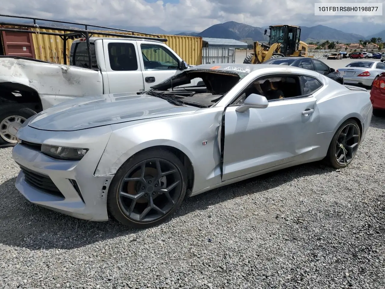 2017 Chevrolet Camaro Lt VIN: 1G1FB1RS8H0198877 Lot: 56571835
