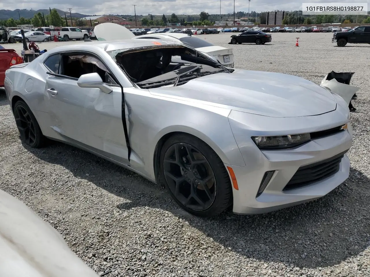 2017 Chevrolet Camaro Lt VIN: 1G1FB1RS8H0198877 Lot: 56571835