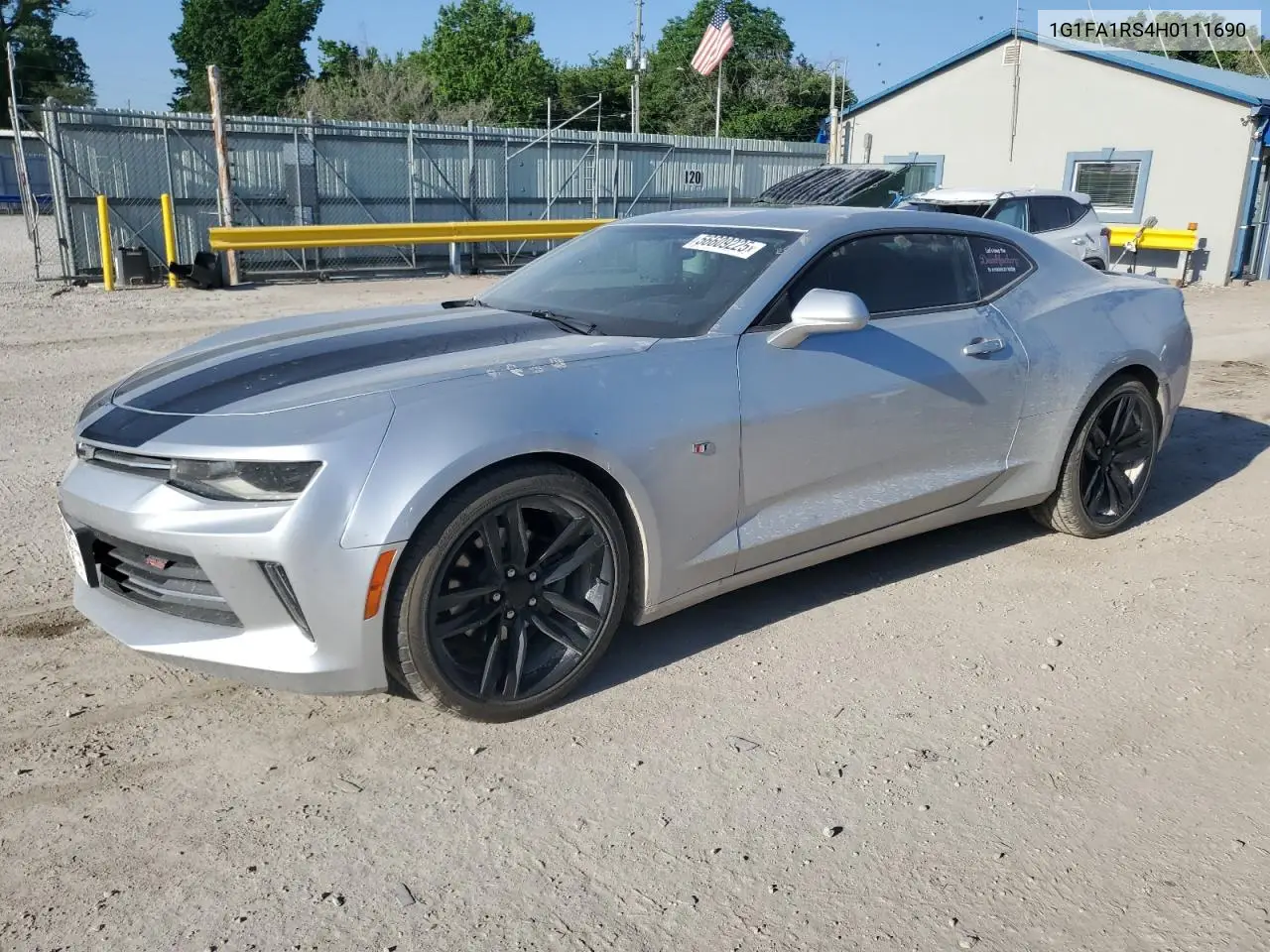 2017 Chevrolet Camaro Ls VIN: 1G1FA1RS4H0111690 Lot: 56609225