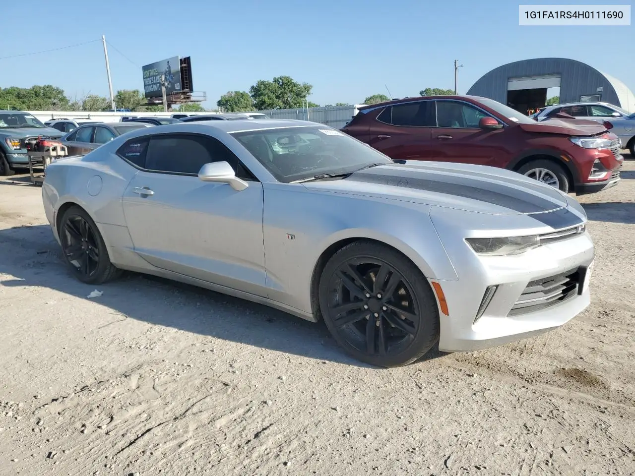 2017 Chevrolet Camaro Ls VIN: 1G1FA1RS4H0111690 Lot: 56609225