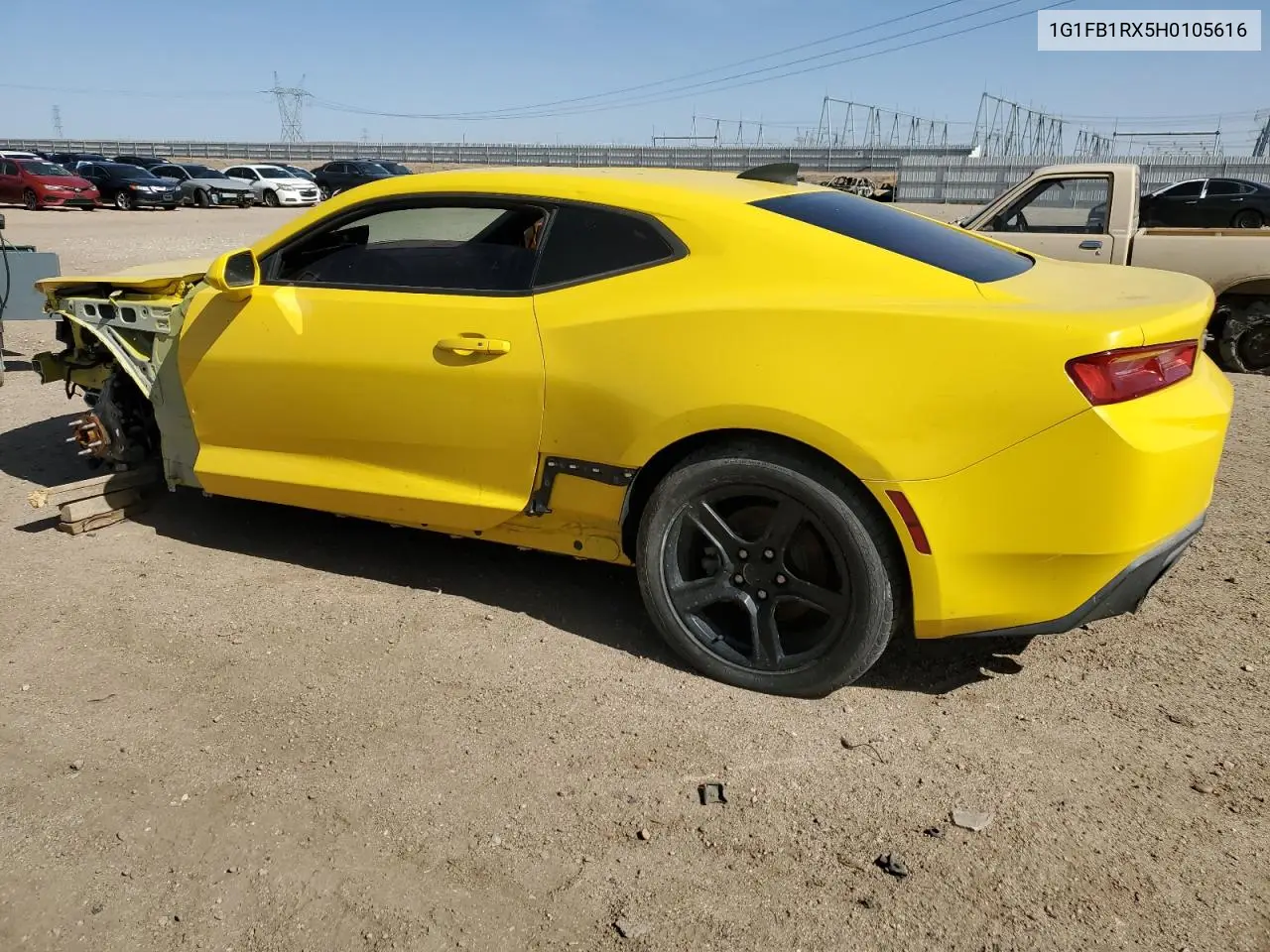 2017 Chevrolet Camaro Lt VIN: 1G1FB1RX5H0105616 Lot: 56635175