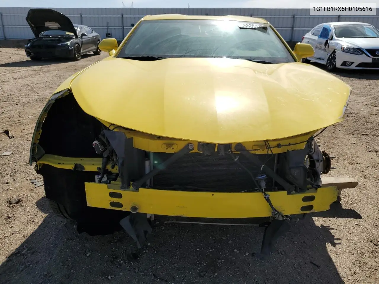 2017 Chevrolet Camaro Lt VIN: 1G1FB1RX5H0105616 Lot: 56635175