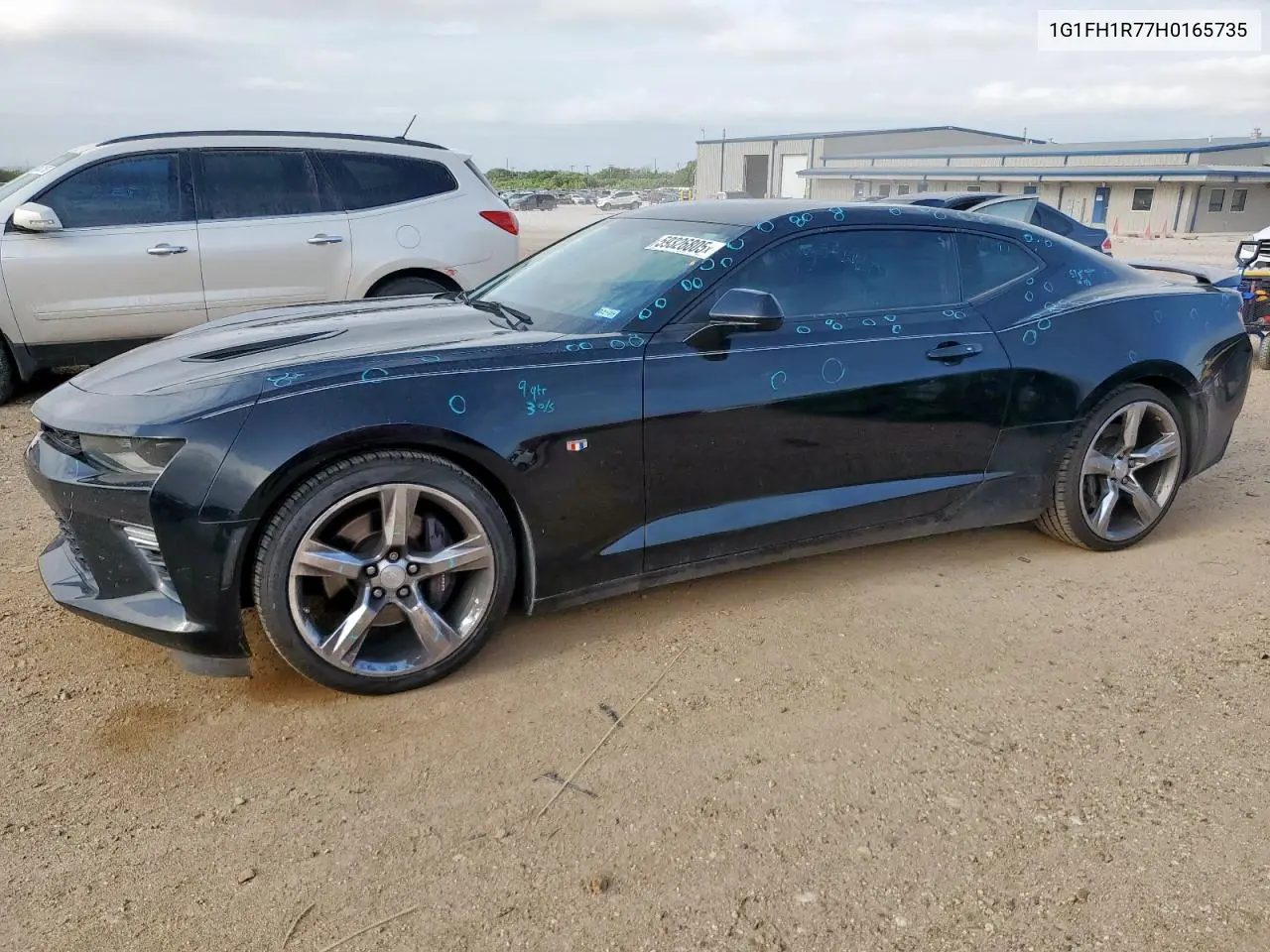 2017 Chevrolet Camaro Ss VIN: 1G1FH1R77H0165735 Lot: 59326805