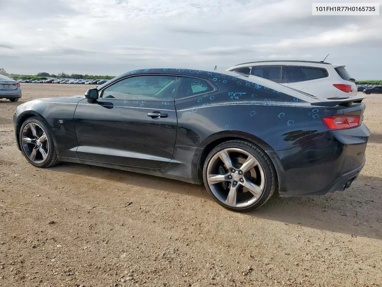 2017 Chevrolet Camaro Ss VIN: 1G1FH1R77H0165735 Lot: 59326805