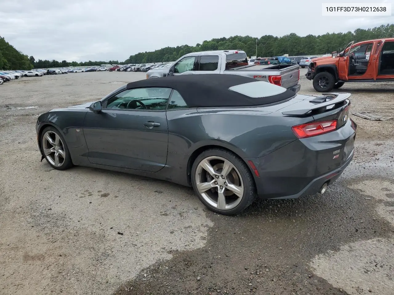 2017 Chevrolet Camaro Ss VIN: 1G1FF3D73H0212638 Lot: 60942195