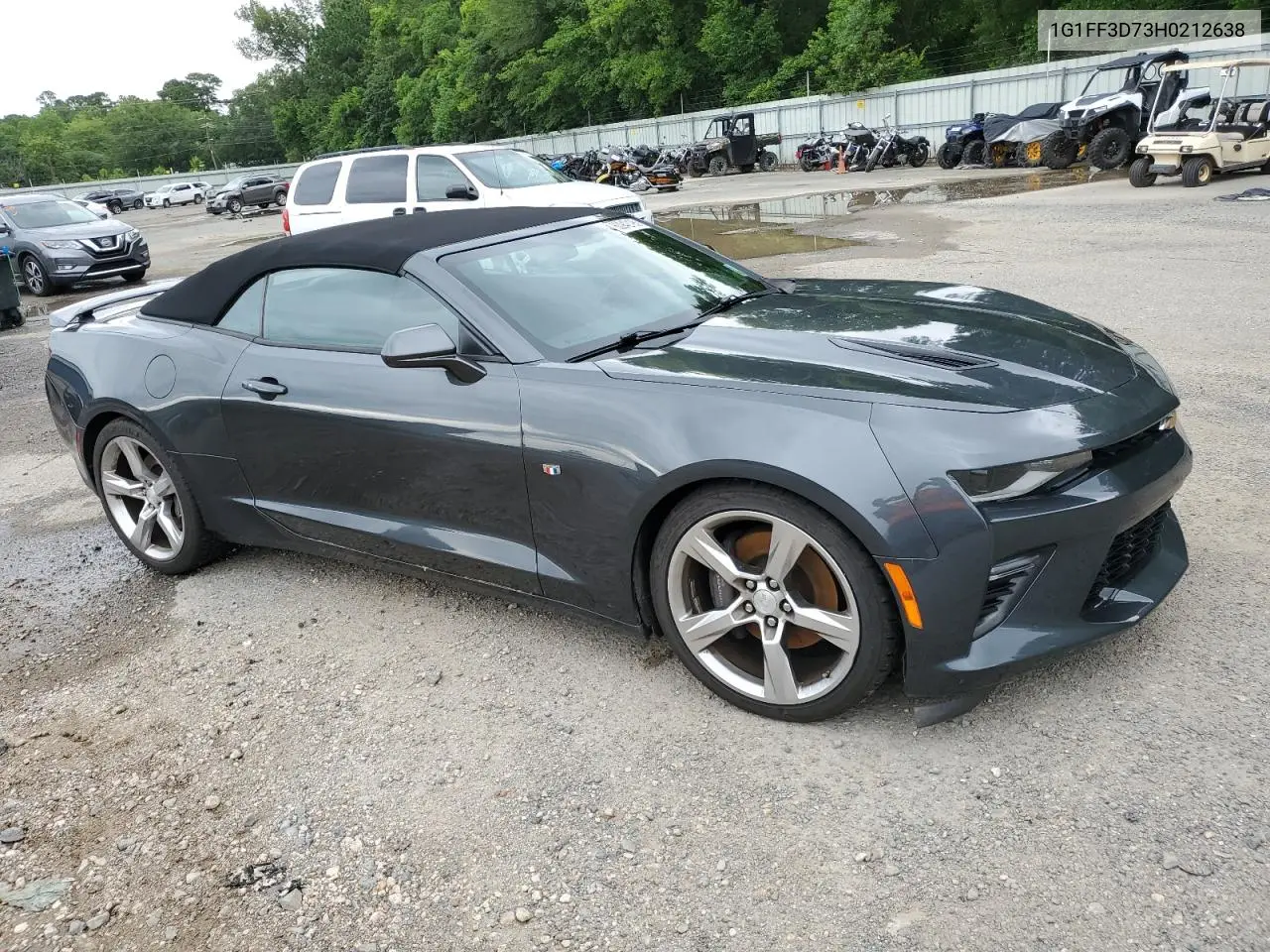 2017 Chevrolet Camaro Ss VIN: 1G1FF3D73H0212638 Lot: 60942195