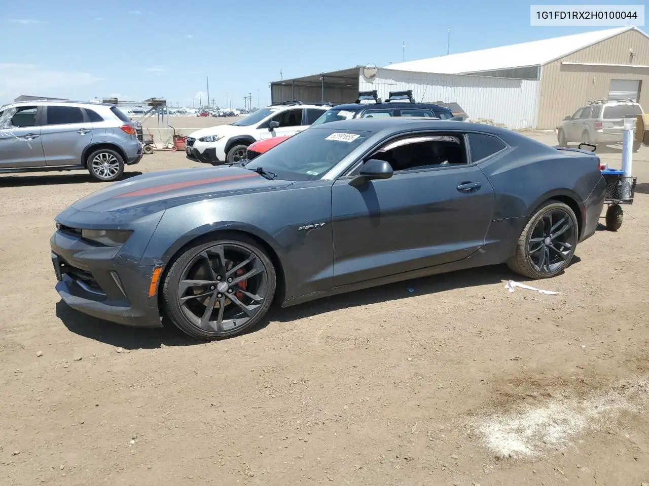 2017 Chevrolet Camaro Lt VIN: 1G1FD1RX2H0100044 Lot: 62591655
