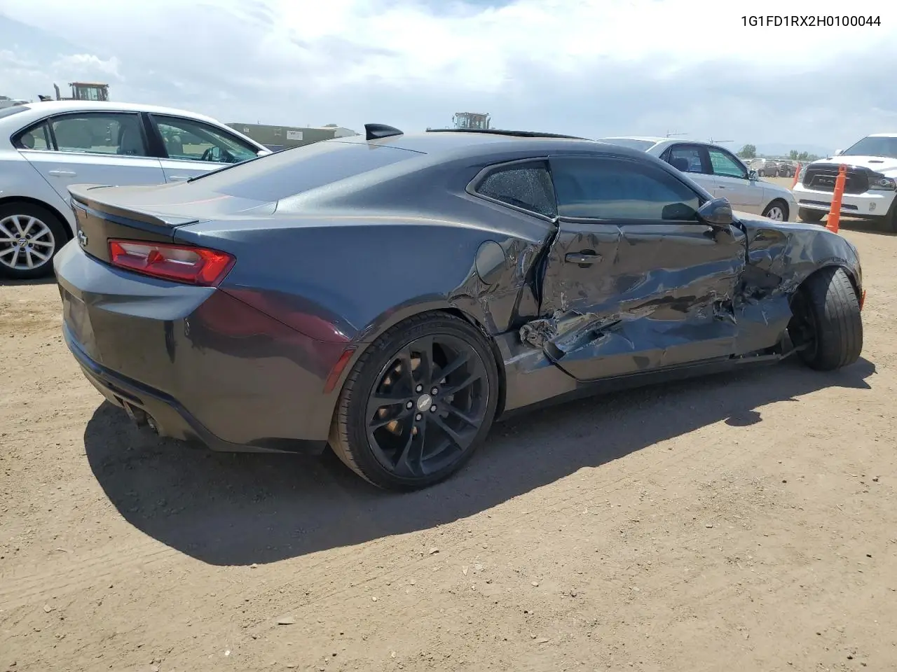 2017 Chevrolet Camaro Lt VIN: 1G1FD1RX2H0100044 Lot: 62591655