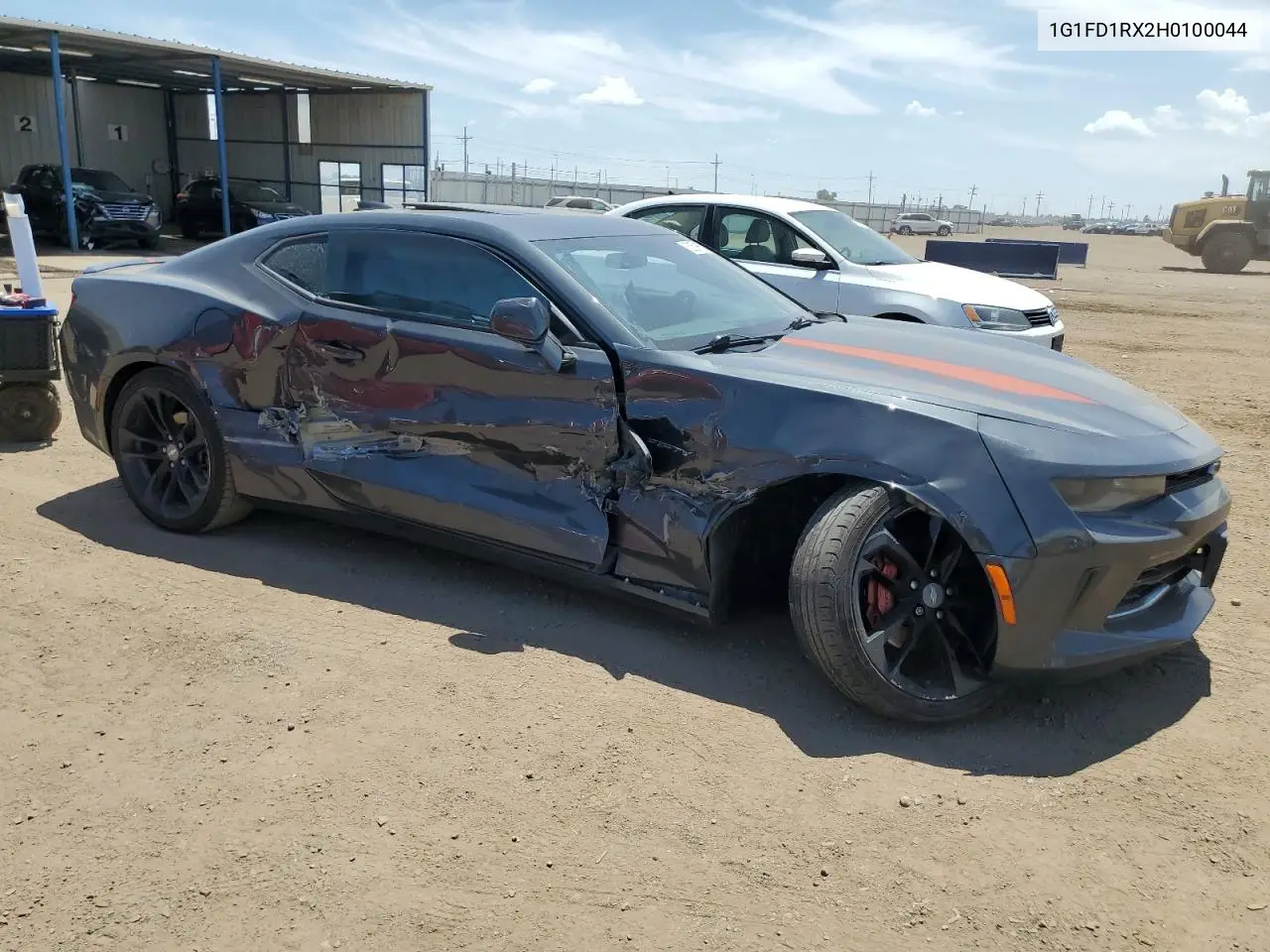 2017 Chevrolet Camaro Lt VIN: 1G1FD1RX2H0100044 Lot: 62591655