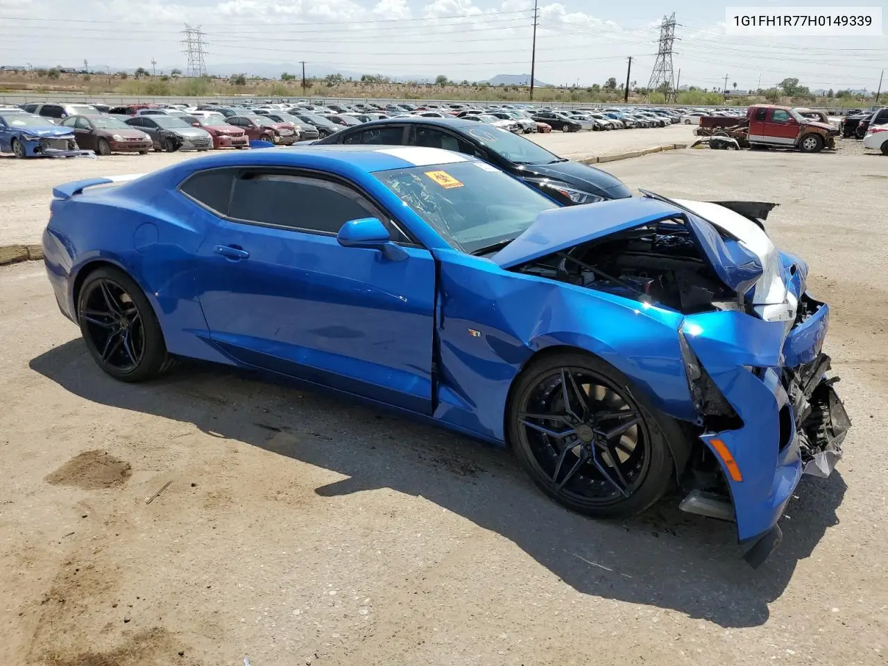 2017 Chevrolet Camaro Ss VIN: 1G1FH1R77H0149339 Lot: 63332385