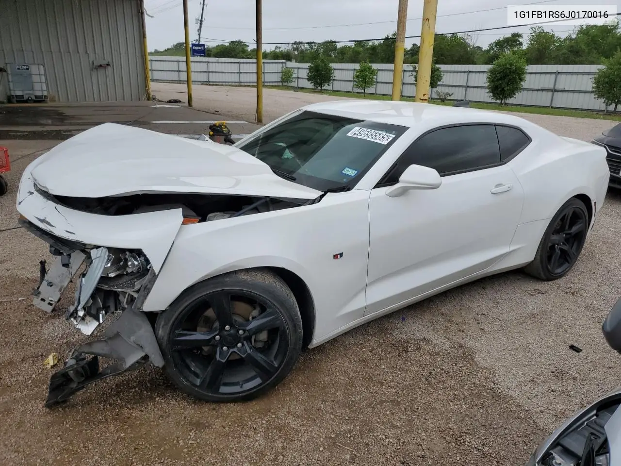 2018 Chevrolet Camaro Lt VIN: 1G1FB1RS6J0170016 Lot: 49695585