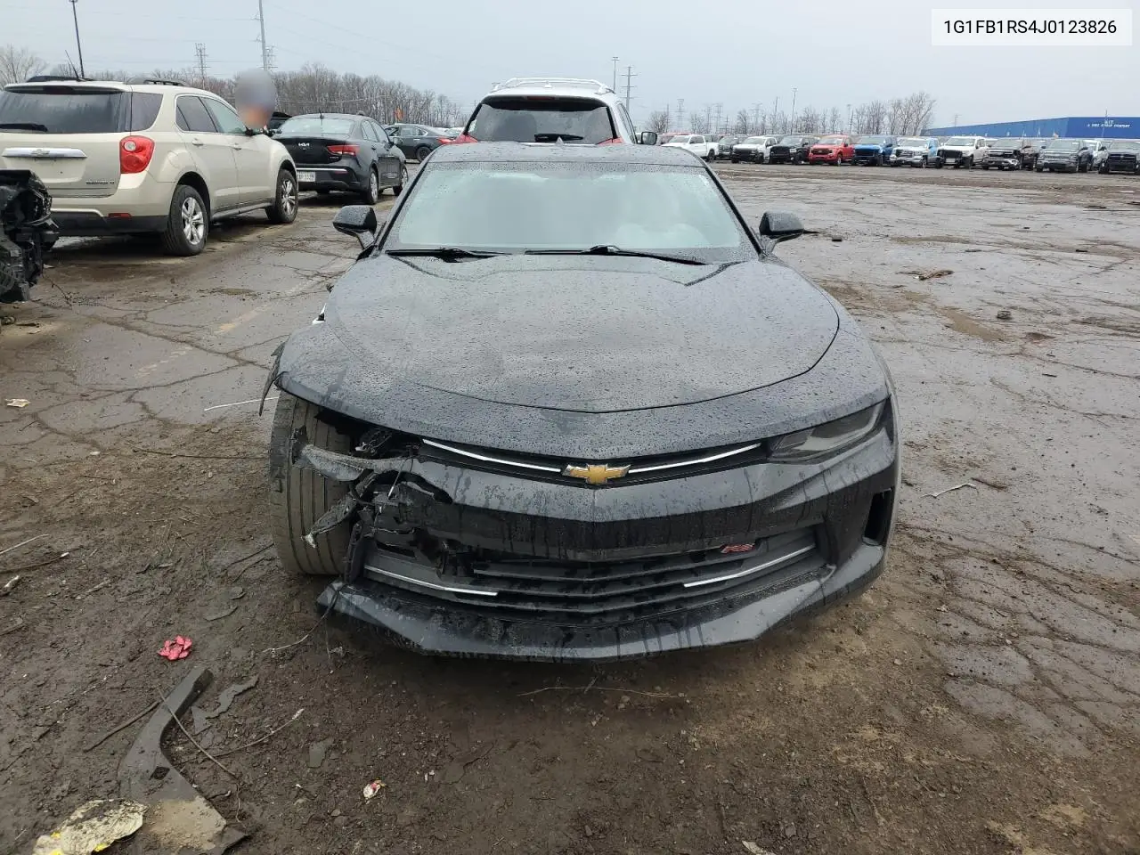 2018 Chevrolet Camaro Lt VIN: 1G1FB1RS4J0123826 Lot: 50810005