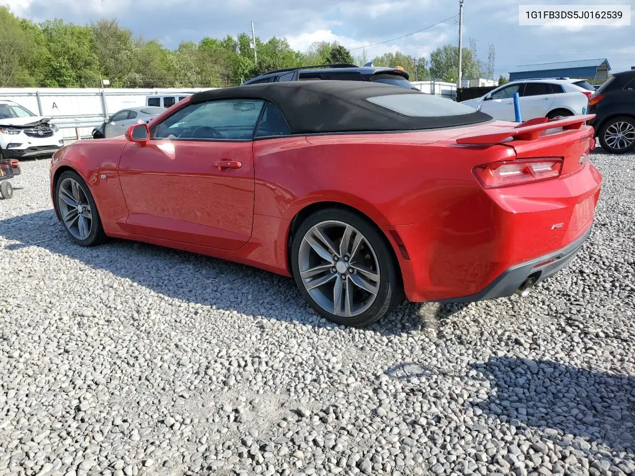2018 Chevrolet Camaro Lt VIN: 1G1FB3DS5J0162539 Lot: 52697105
