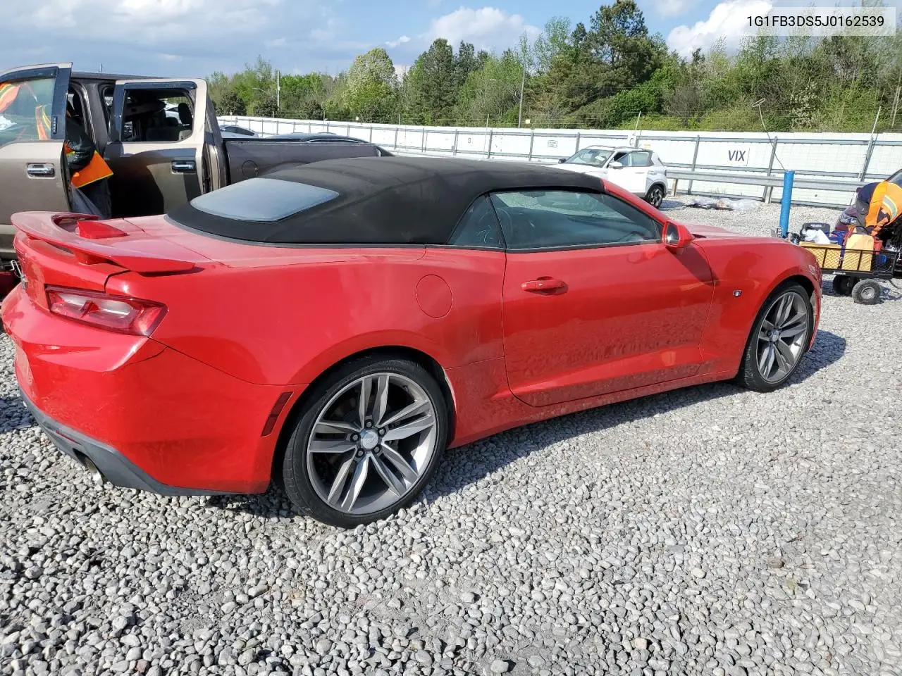 2018 Chevrolet Camaro Lt VIN: 1G1FB3DS5J0162539 Lot: 52697105