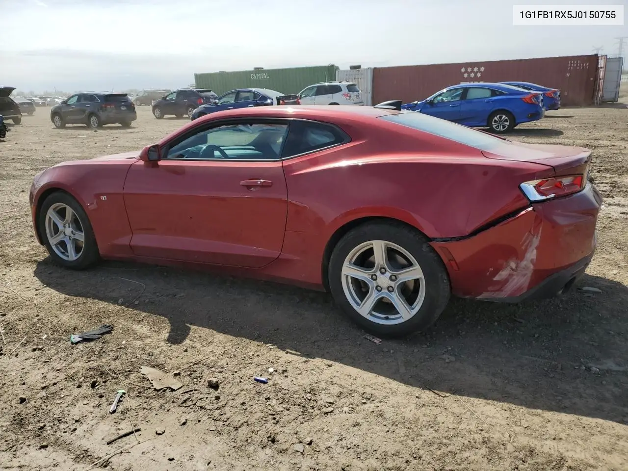 2018 Chevrolet Camaro Lt VIN: 1G1FB1RX5J0150755 Lot: 52884375