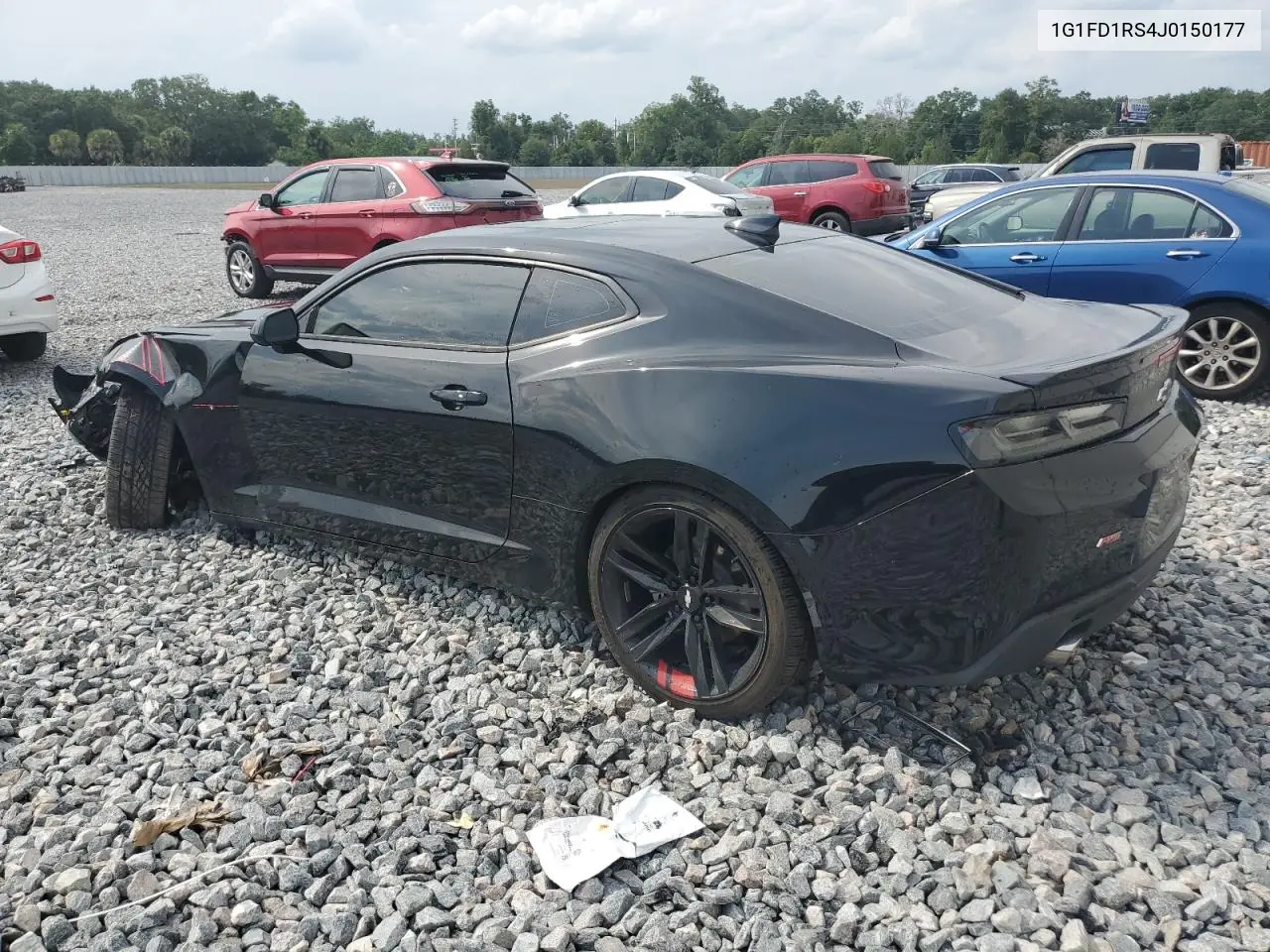 2018 Chevrolet Camaro Lt VIN: 1G1FD1RS4J0150177 Lot: 55663715