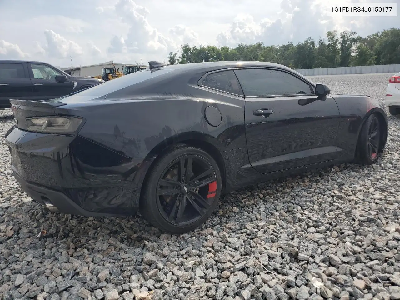2018 Chevrolet Camaro Lt VIN: 1G1FD1RS4J0150177 Lot: 55663715