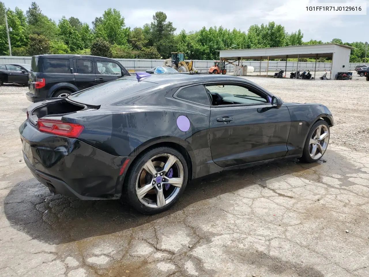 2018 Chevrolet Camaro Ss VIN: 1G1FF1R71J0129616 Lot: 56029085