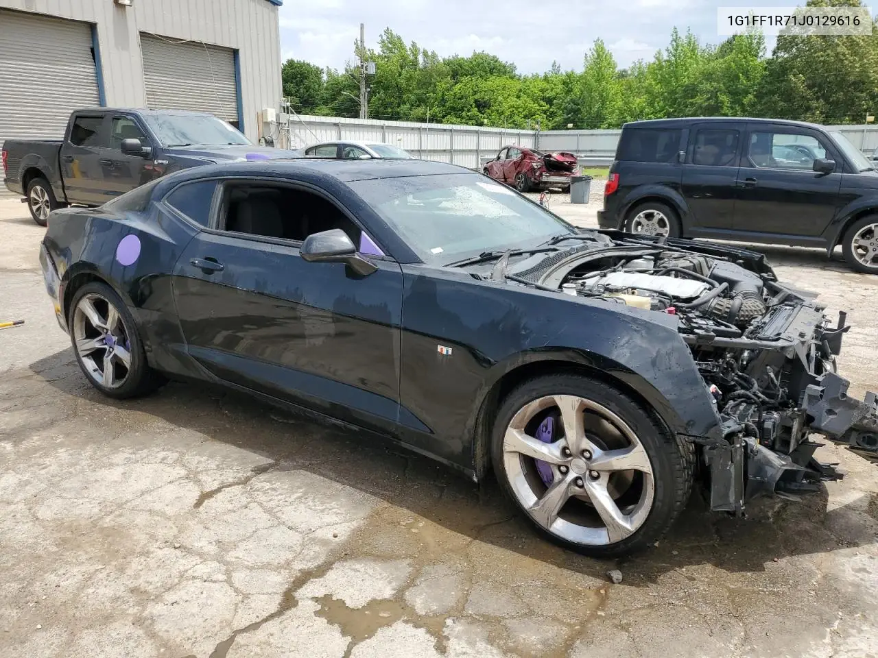2018 Chevrolet Camaro Ss VIN: 1G1FF1R71J0129616 Lot: 56029085