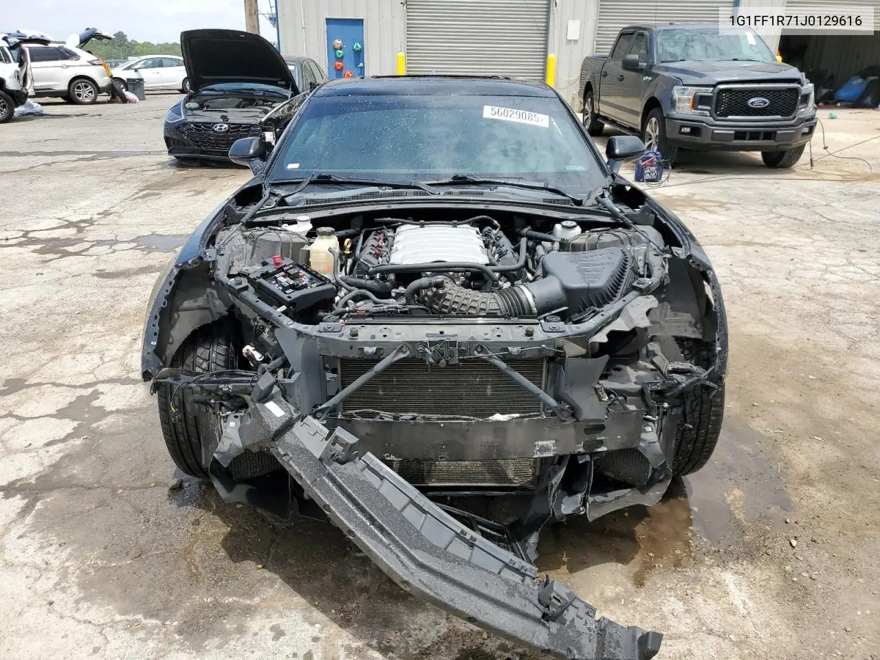 2018 Chevrolet Camaro Ss VIN: 1G1FF1R71J0129616 Lot: 56029085