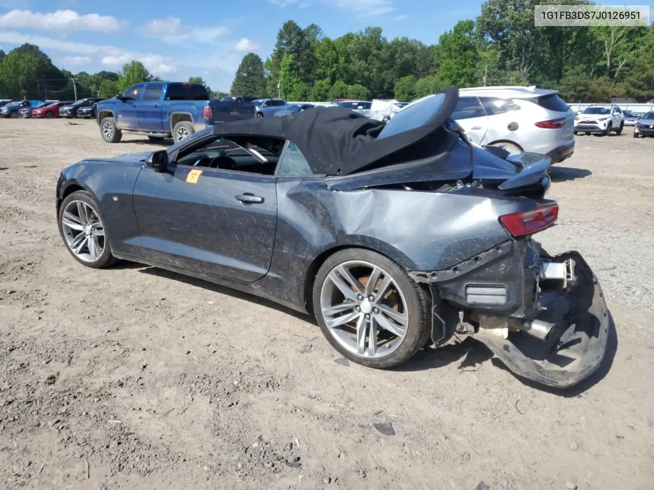 2018 Chevrolet Camaro Lt VIN: 1G1FB3DS7J0126951 Lot: 56295275