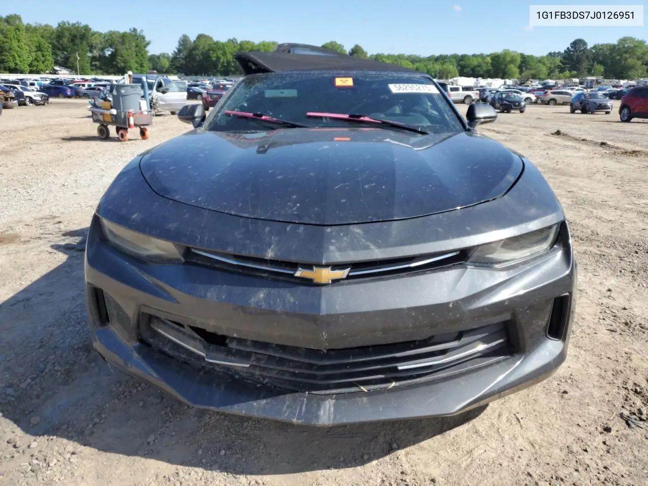 2018 Chevrolet Camaro Lt VIN: 1G1FB3DS7J0126951 Lot: 56295275