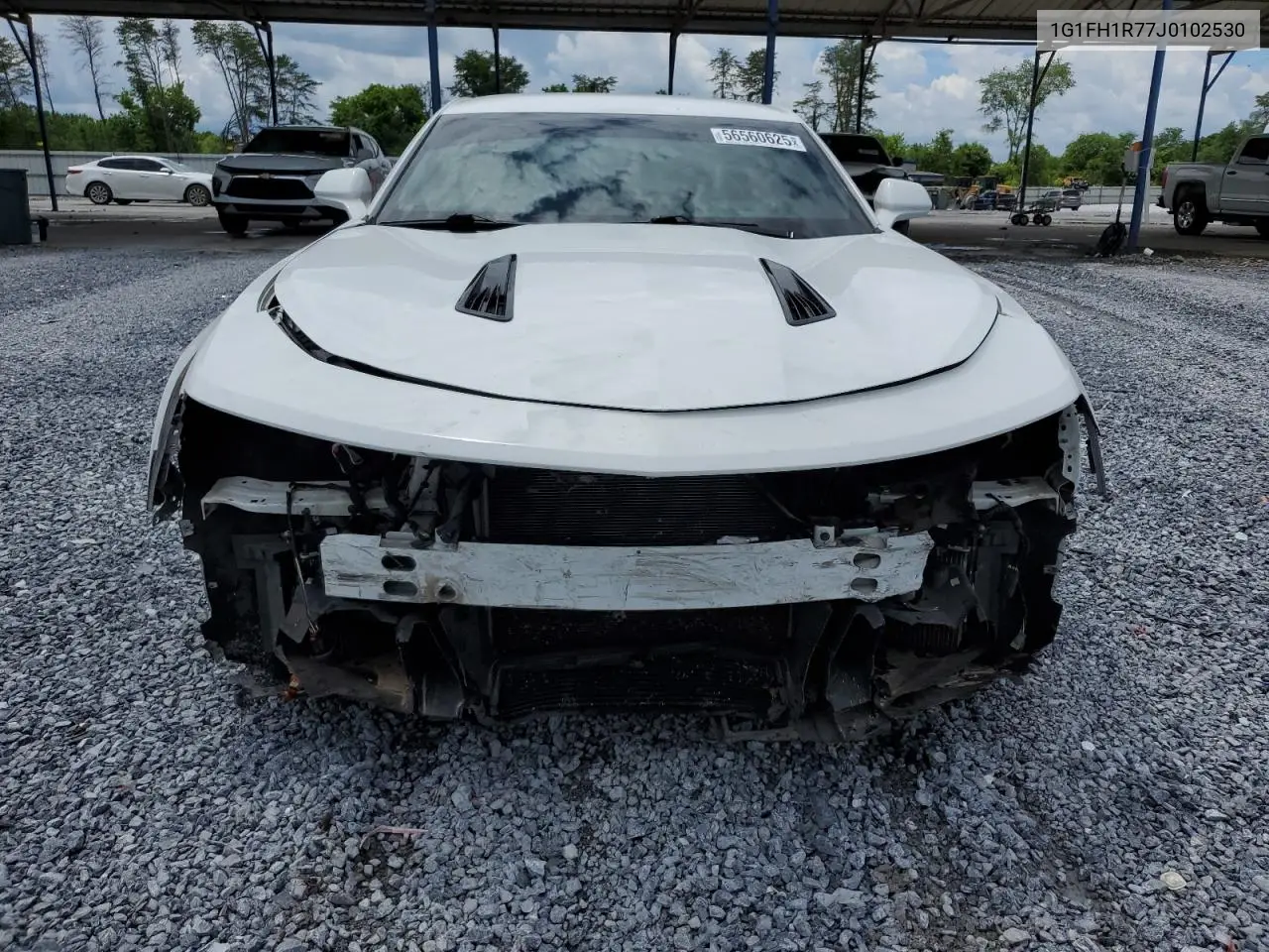 2018 Chevrolet Camaro Ss VIN: 1G1FH1R77J0102530 Lot: 56560625
