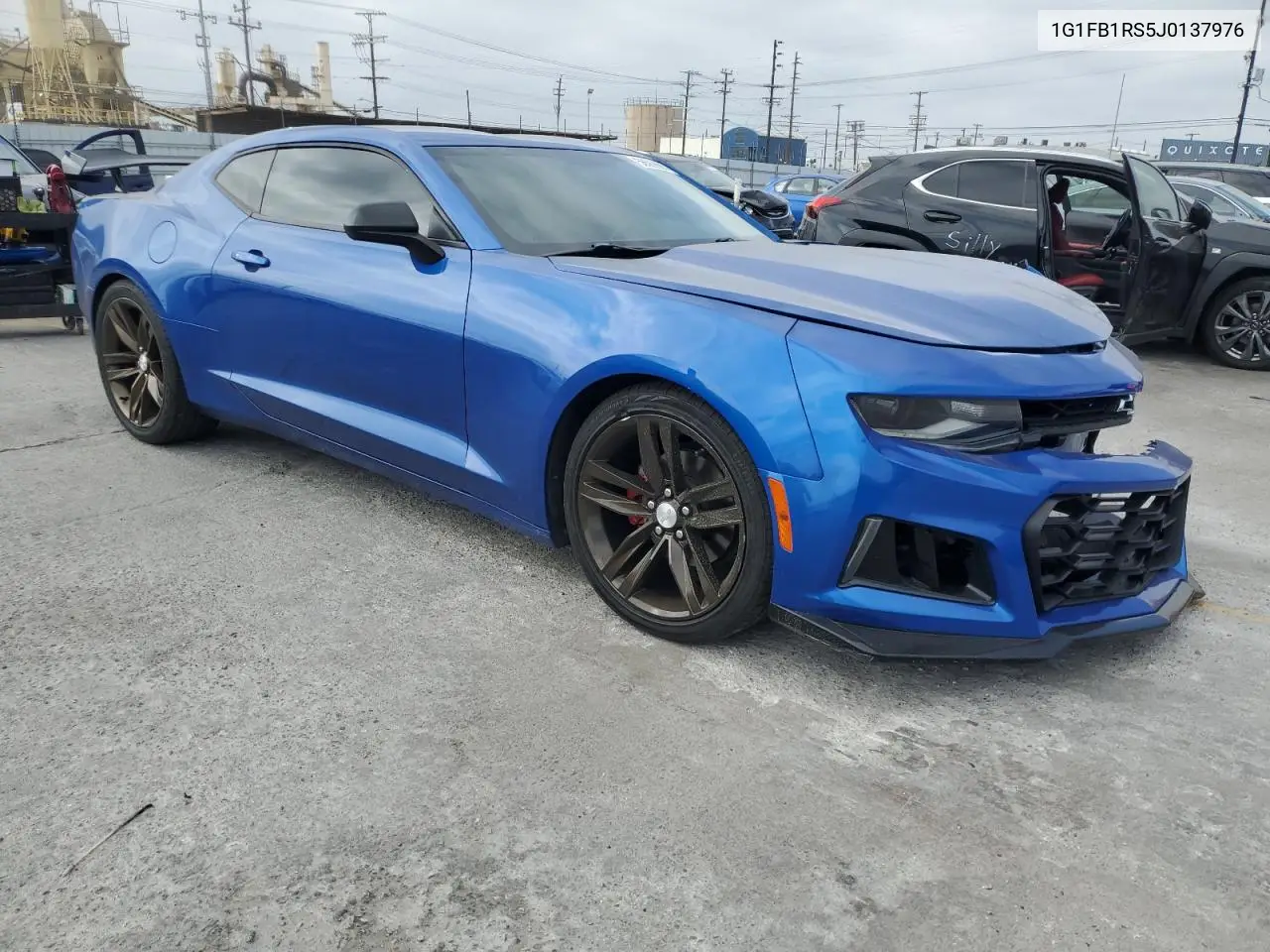 2018 Chevrolet Camaro Lt VIN: 1G1FB1RS5J0137976 Lot: 56569685
