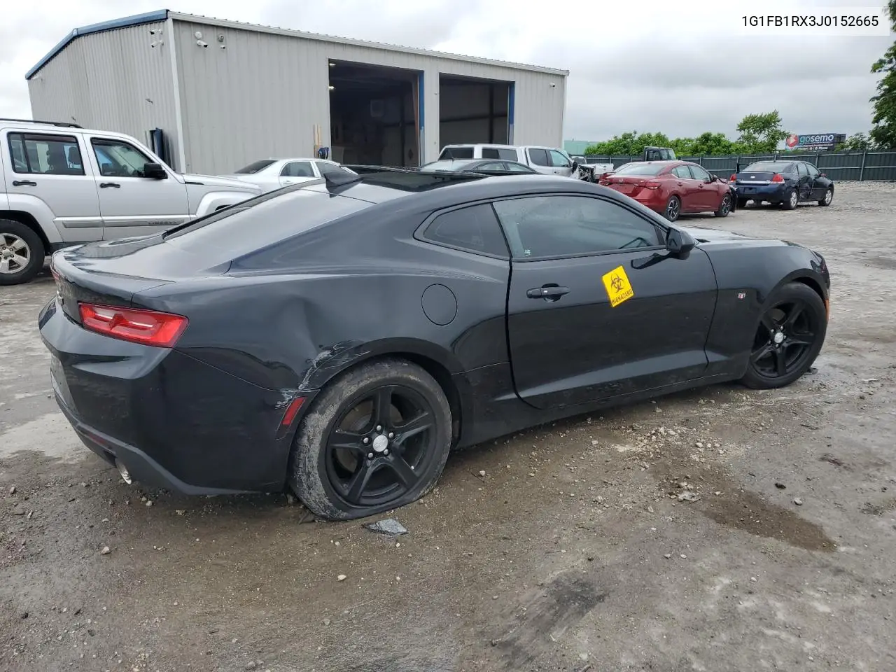 2018 Chevrolet Camaro Lt VIN: 1G1FB1RX3J0152665 Lot: 56735335