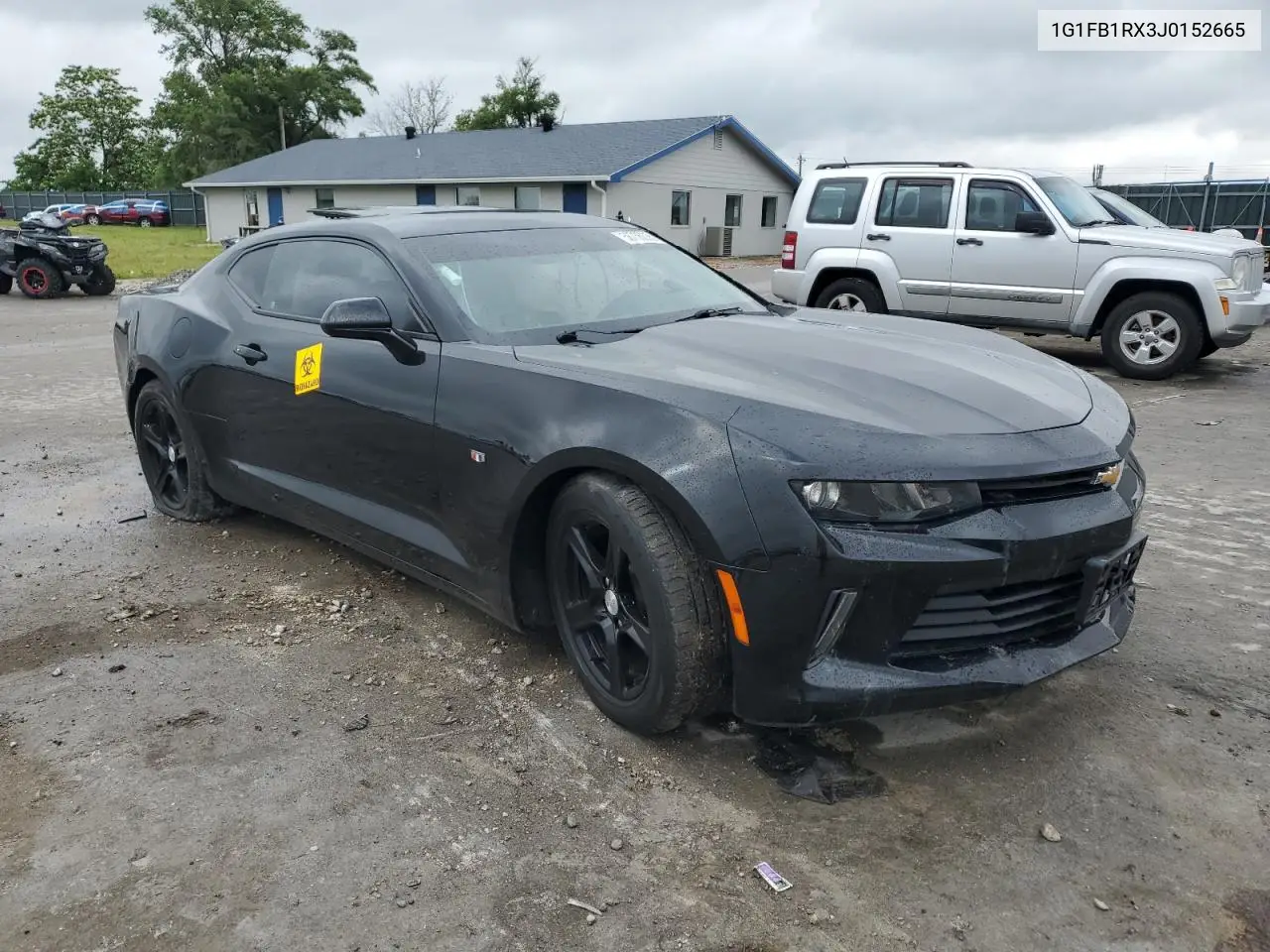 2018 Chevrolet Camaro Lt VIN: 1G1FB1RX3J0152665 Lot: 56735335