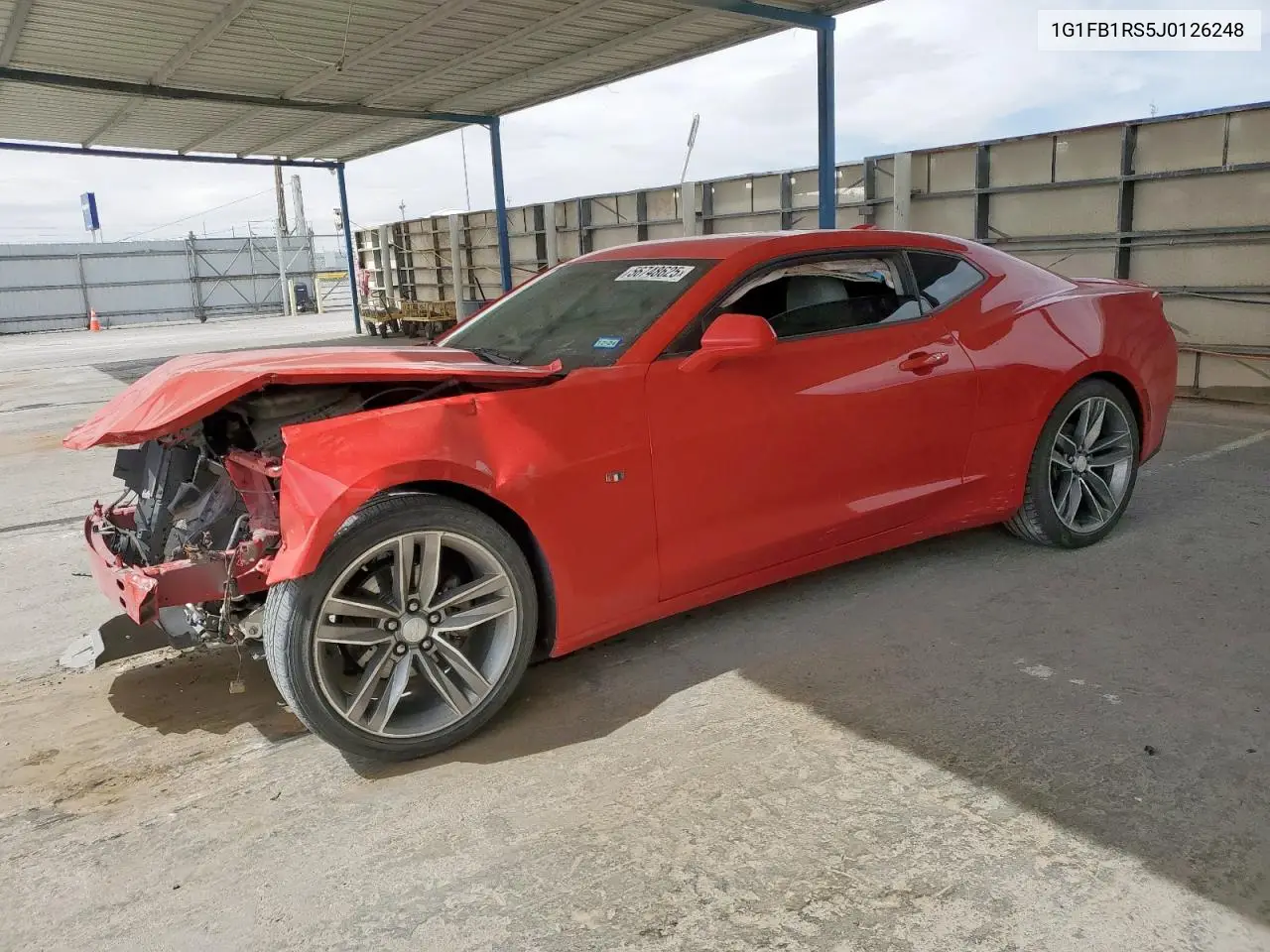 2018 Chevrolet Camaro Lt VIN: 1G1FB1RS5J0126248 Lot: 56748625